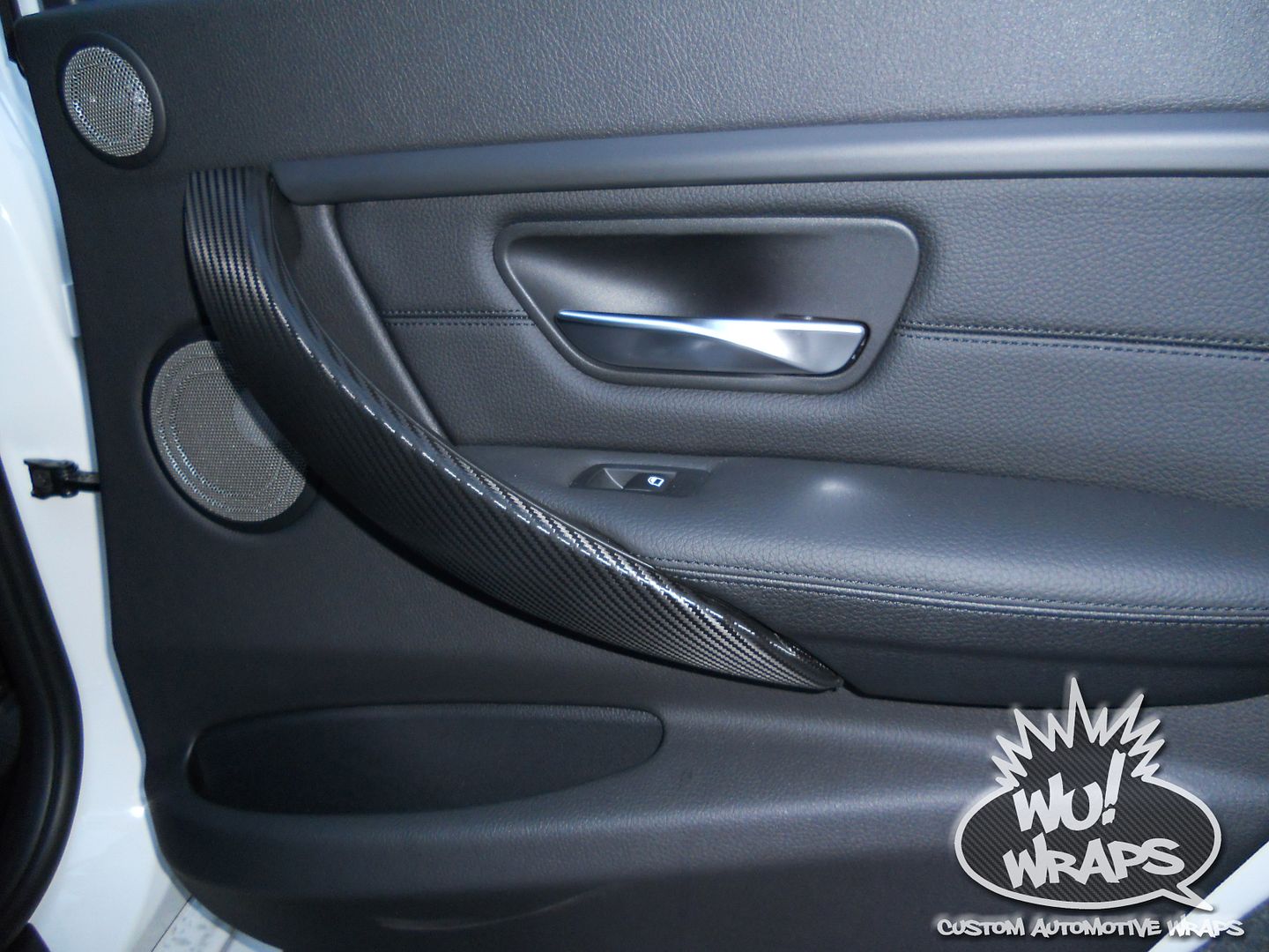 BMW F30 335i Sport 3m 1080 Carbon Fiber Interior Trim Vinyl Wrap Wu! Wraps Photo by wu99wu